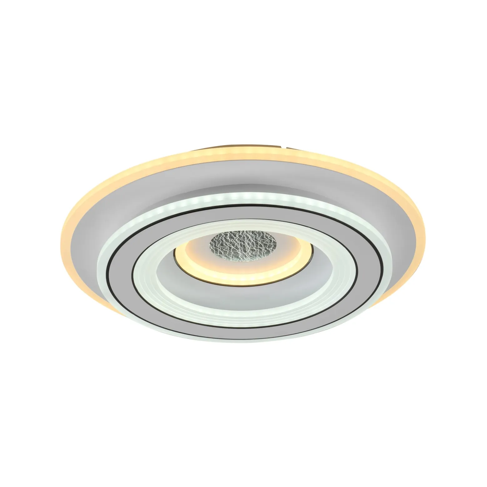 JUST LIGHT. LED-Deckenleuchte Tolago, Ø 40 cm, CCT, dimmbar