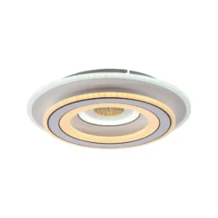 JUST LIGHT. LED-Deckenleuchte Tolago, Ø 40 cm, CCT, dimmbar