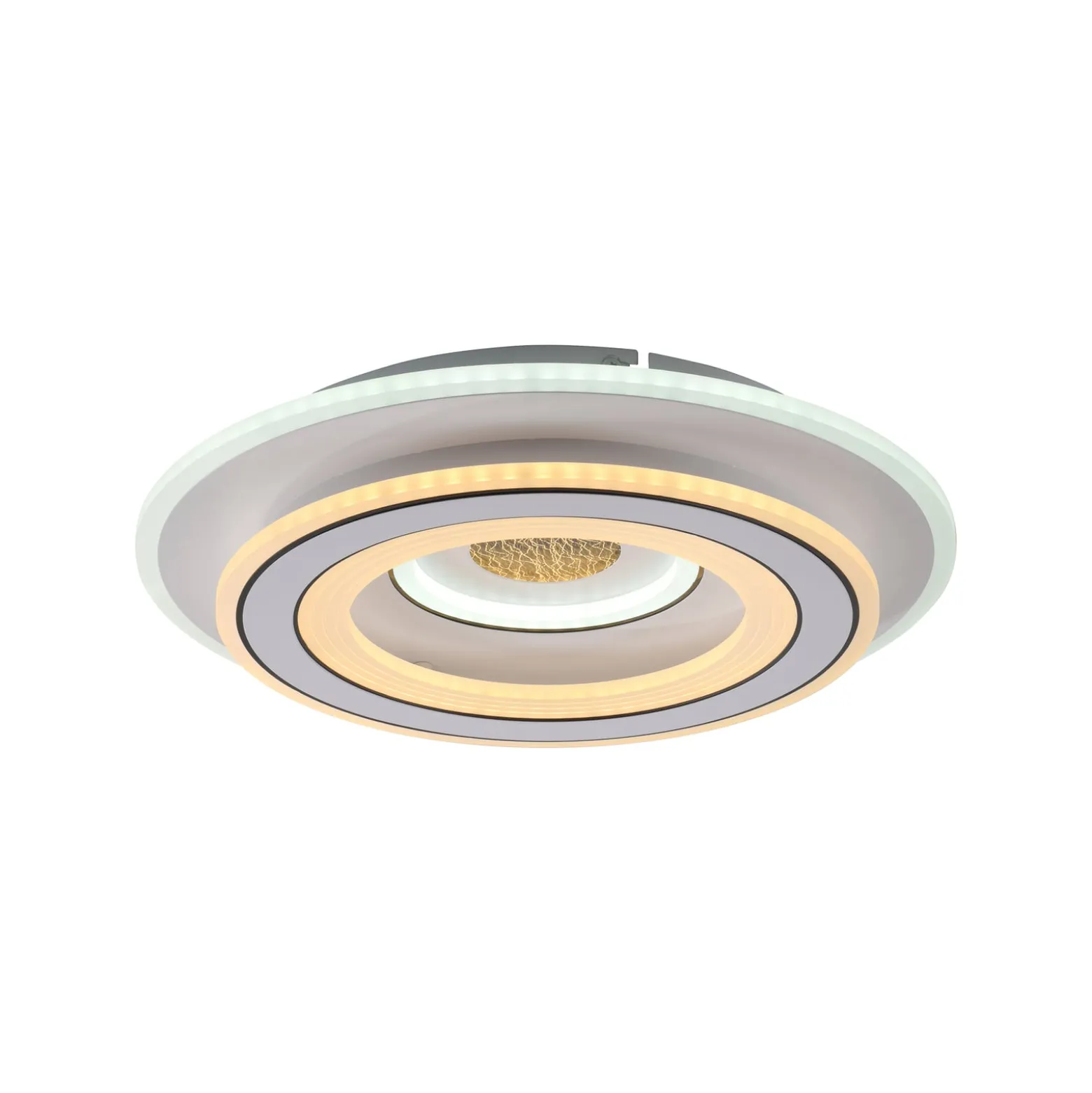 JUST LIGHT. LED-Deckenleuchte Tolago, Ø 40 cm, CCT, dimmbar