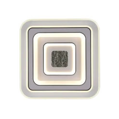 JUST LIGHT. LED-Deckenleuchte Tolago, 49x49 cm, CCT, dimmbar