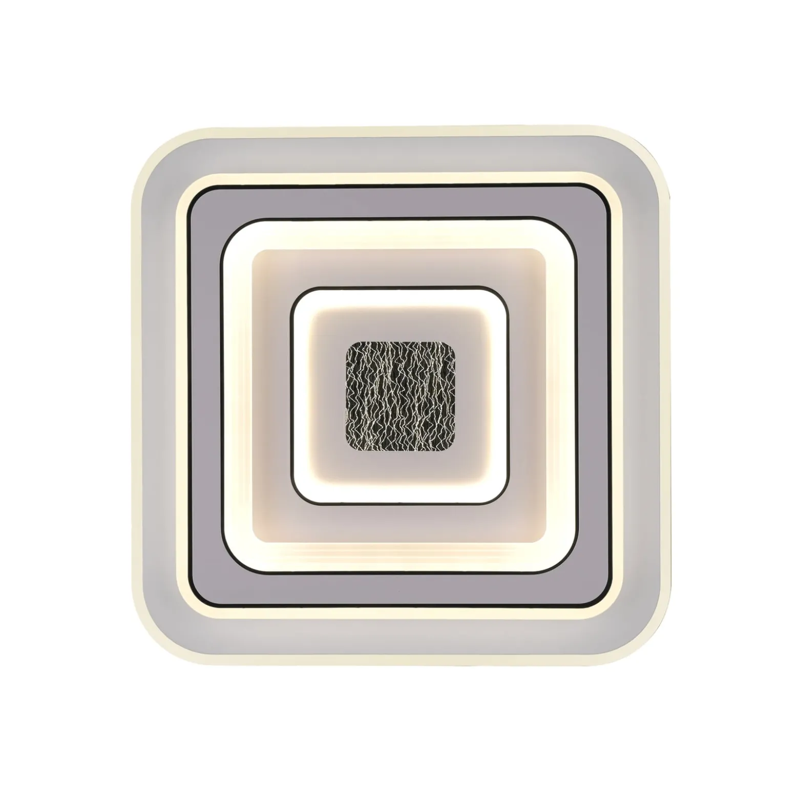 JUST LIGHT. LED-Deckenleuchte Tolago, 49x49 cm, CCT, dimmbar