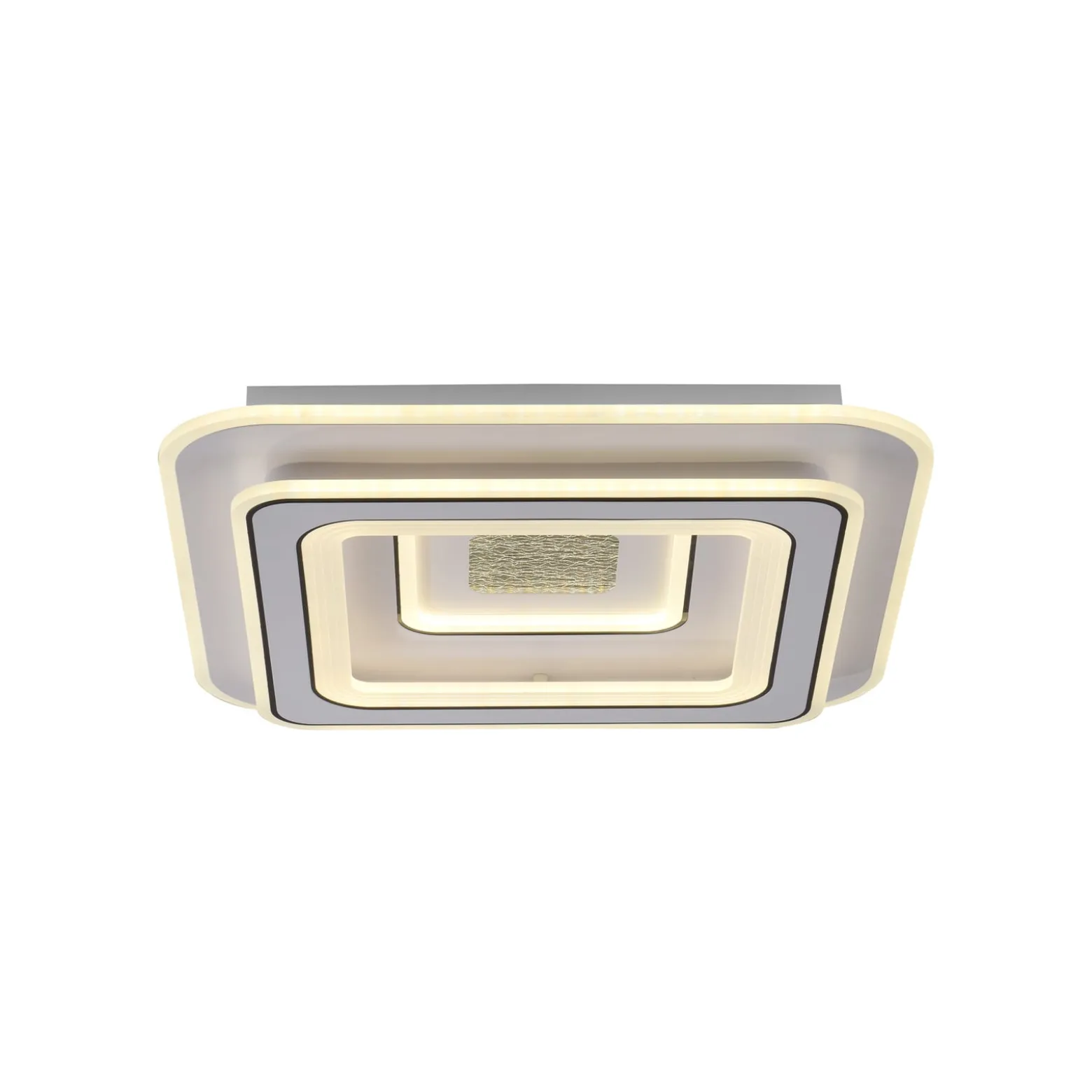 JUST LIGHT. LED-Deckenleuchte Tolago, 49x49 cm, CCT, dimmbar