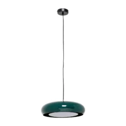KARE Hängeleuchte Lia, blau, Stahl emailliert, 38 cm