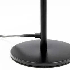 KARE Tischleuchte Columbo, schwarz, Glas, Höhe 39 cm, G9