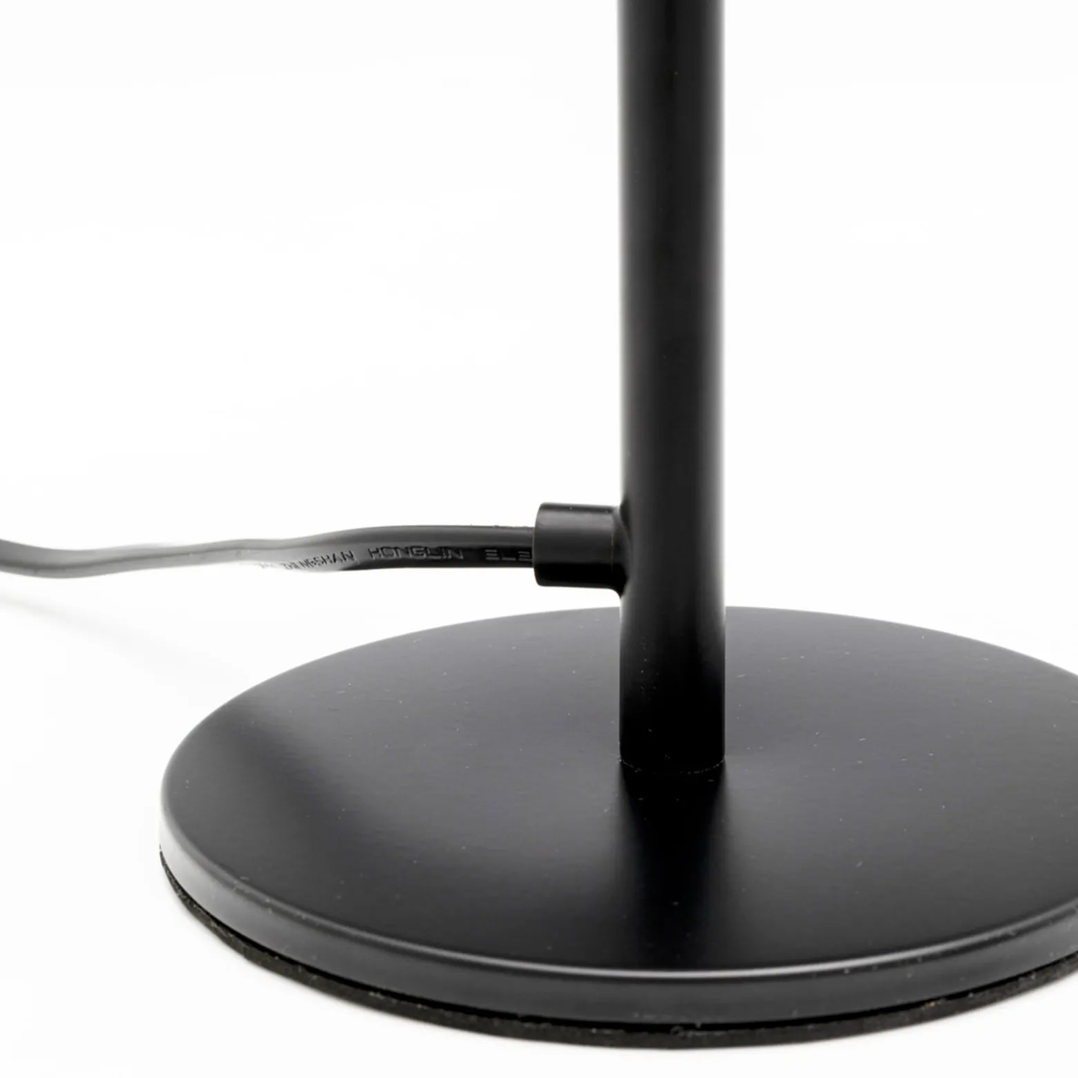 KARE Tischleuchte Columbo, schwarz, Glas, Höhe 39 cm, G9