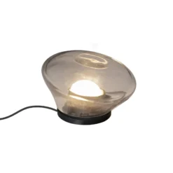 Karman Agua LED-Tischleuchte Ø13cm Glas klar