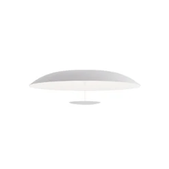 Karman LED-Deckenleuchte BLANCO, Ø 92 cm, weiß, Metall