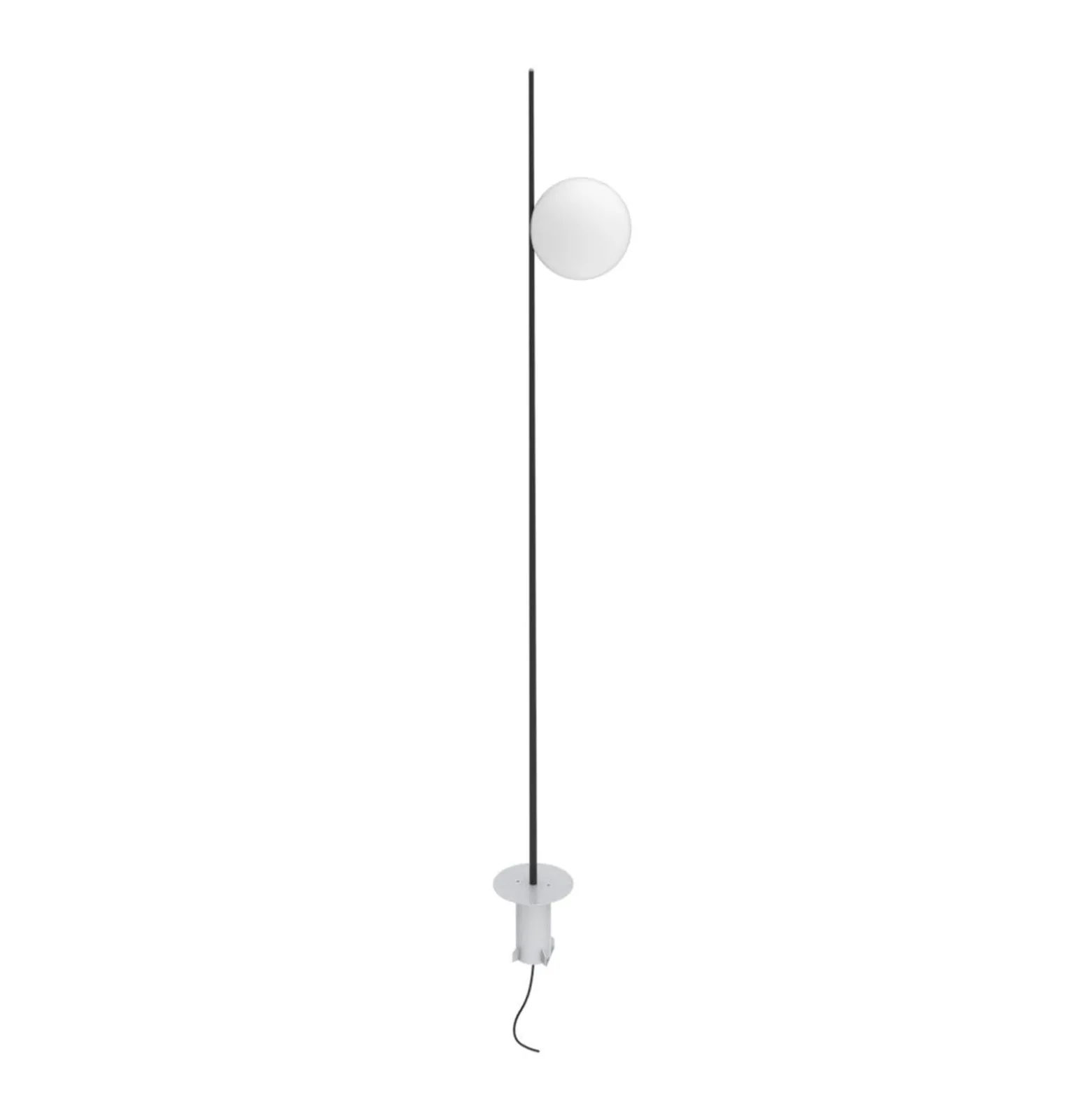 Karman Wegeleuchte Atmosphere, schwarz, 178 cm, Kunststoff