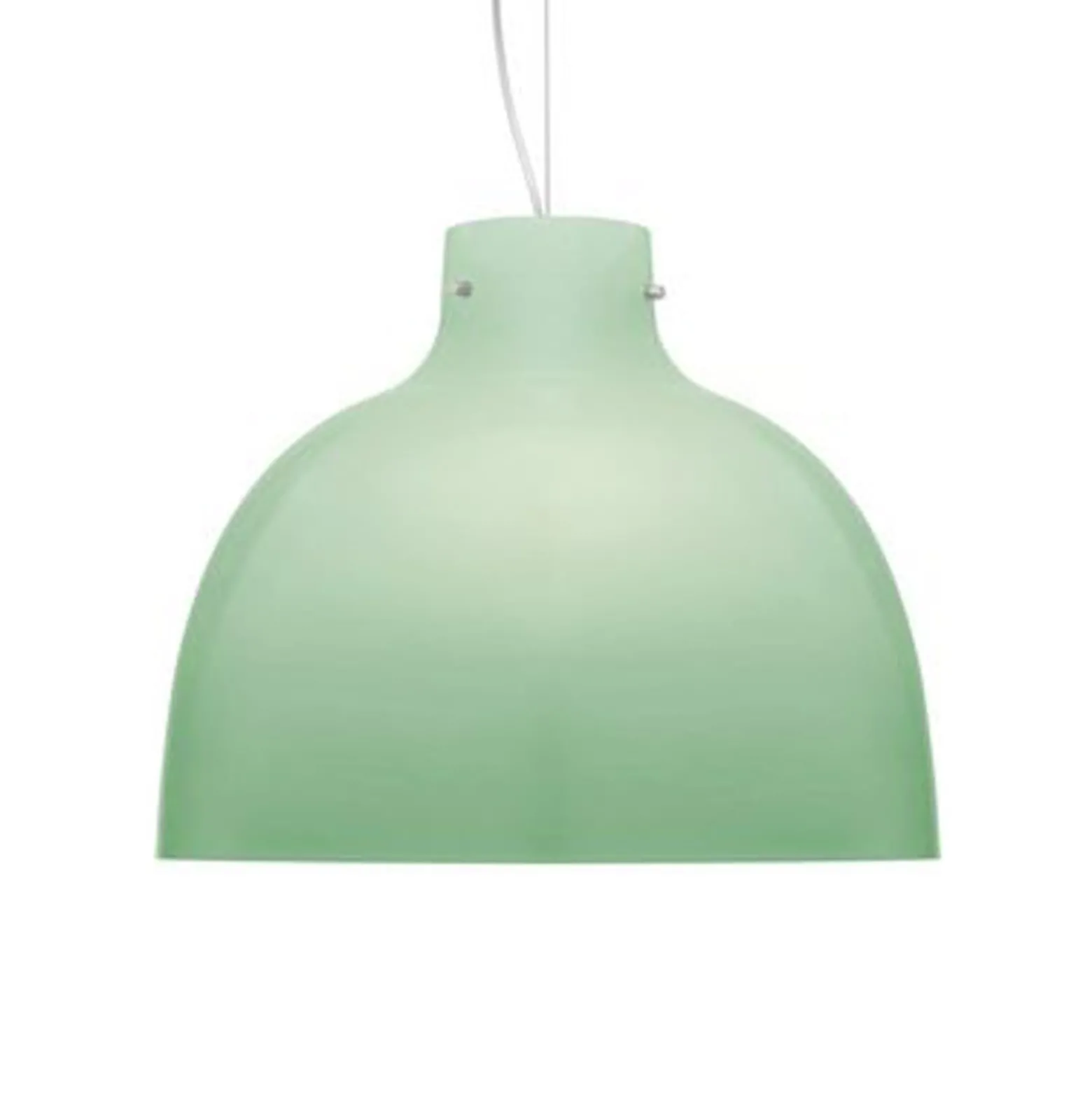 Kartell Bellissima Hängeleuchte, grün glänzend