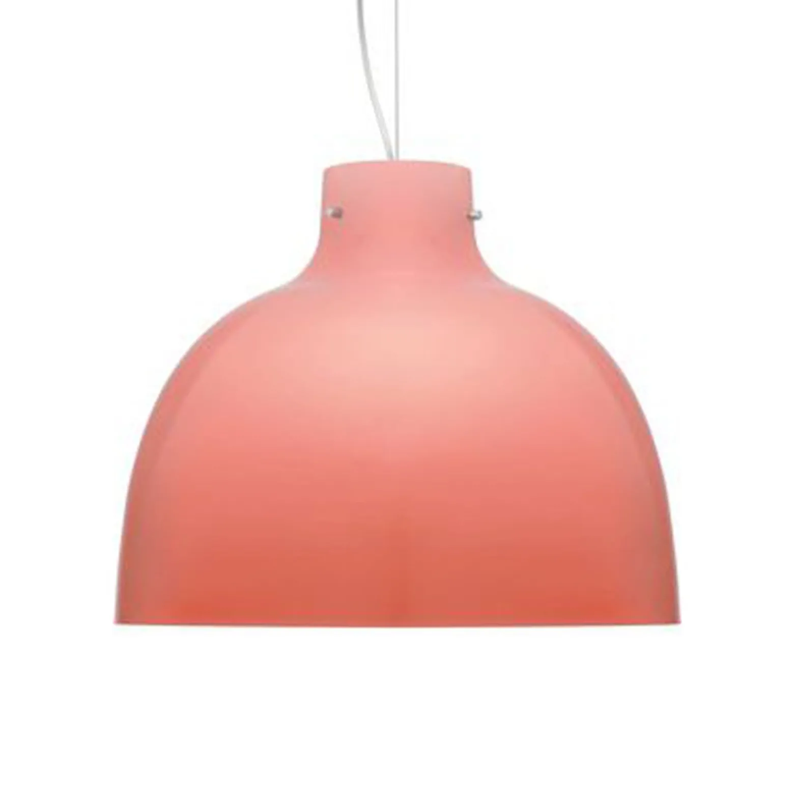 Kartell Bellissima Hängeleuchte, rosa glänzend