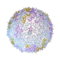 Kartell Bloom C1 LED-Deckenleuchte G9, lavendel