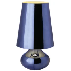 Kartell Cindy LED-Tischleuchte, blau metallic