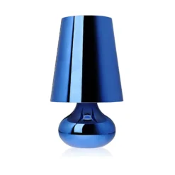 Kartell Cindy LED-Tischleuchte, blau metallic