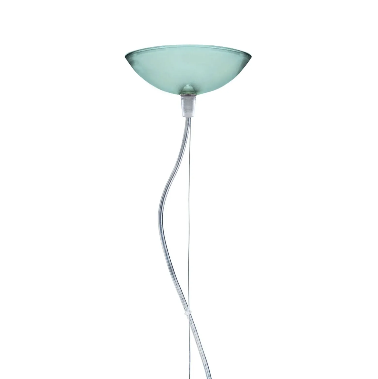 Kartell FL/Y Hängeleuchte, Ø 52 cm, petrol