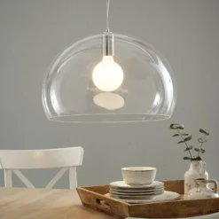 Kartell FL/Y - LED-Pendellampe, transparent