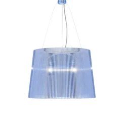 Kartell Gé LED-Hängeleuchte himmelblau