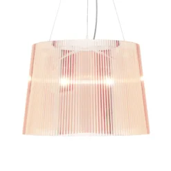 Kartell Gé LED-Hängeleuchte, rosa
