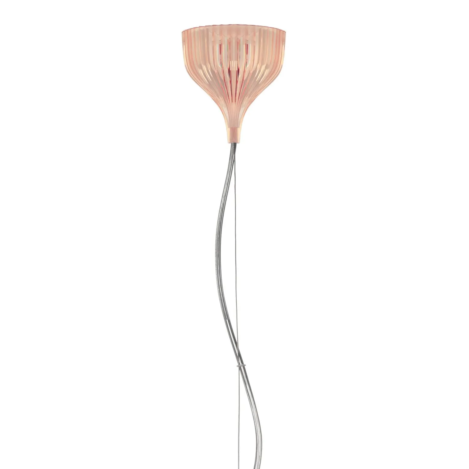 Kartell Gé LED-Hängeleuchte, rosa