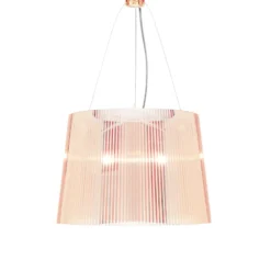 Kartell Gé LED-Hängeleuchte, rosa