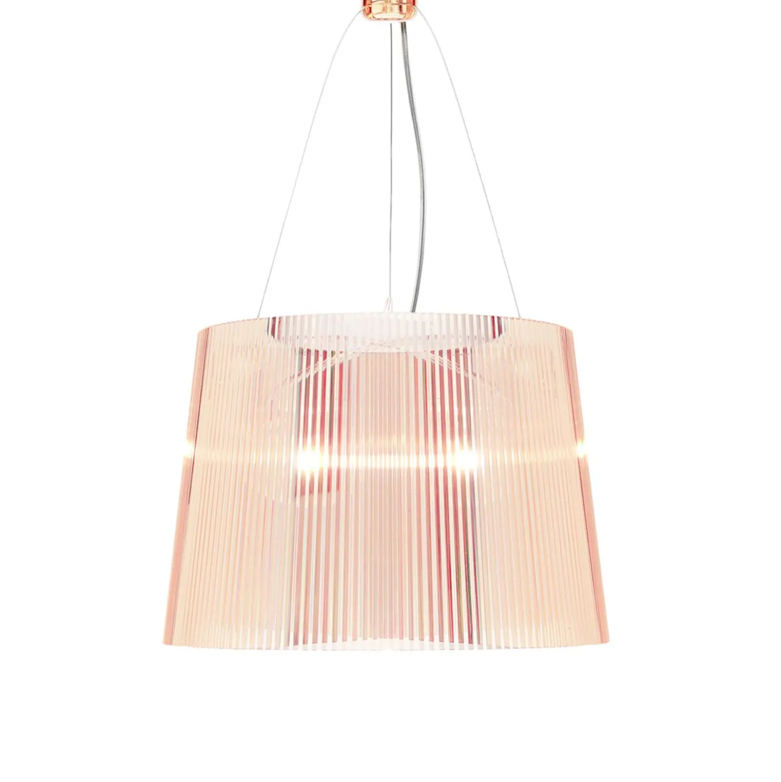 Kartell Gé LED-Hängeleuchte, rosa