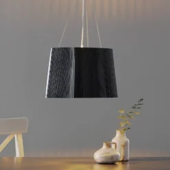 Kartell Gè - LED-Pendellampe, schwarz-golden