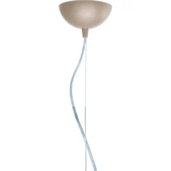 Kartell Hängeleuchte Kabuki, taubengrau, Ø 50 cm