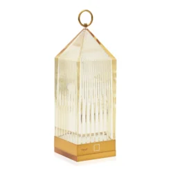 Kartell Lantern LED-Tischleuchte, bernstein IP54
