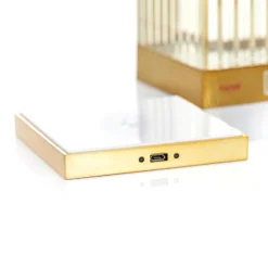 Kartell Lantern LED-Tischleuchte, bernstein IP54