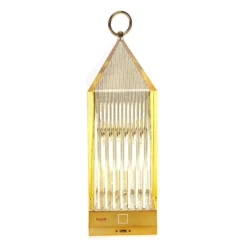 Kartell Lantern LED-Tischleuchte, bernstein IP54