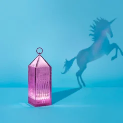Kartell Lantern LED-Tischleuchte, lilafarben IP54