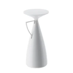 Kartell LED-Akku-Tischleuchte Camomille, weiß, Höhe 24 cm