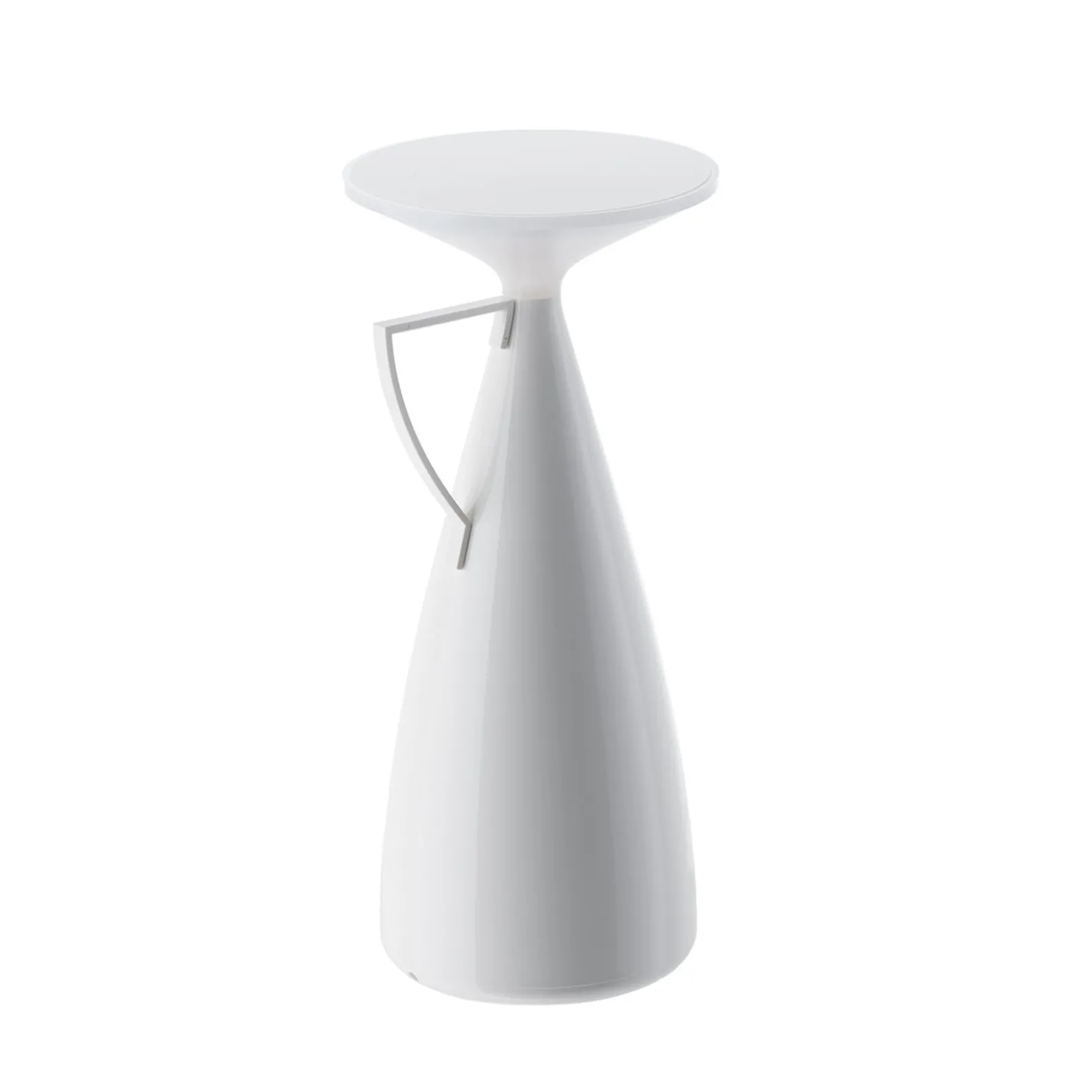 Kartell LED-Akku-Tischleuchte Camomille, weiß, Höhe 24 cm