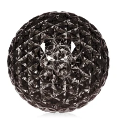 Kartell Planet LED-Tischleuchte Kugel, rauchgrau