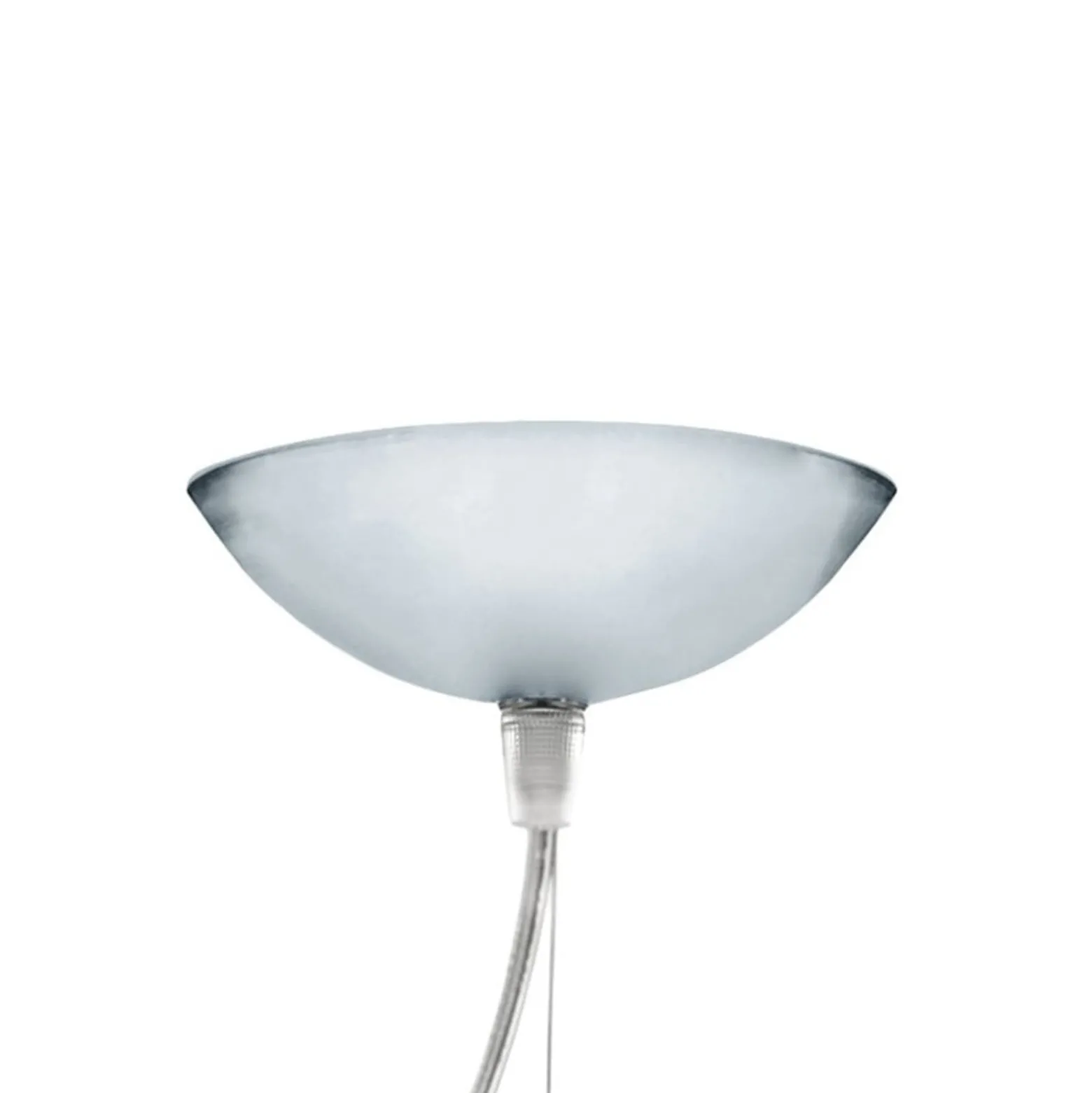 Kartell Small FL/Y LED-Hängeleuchte weiß glänzend