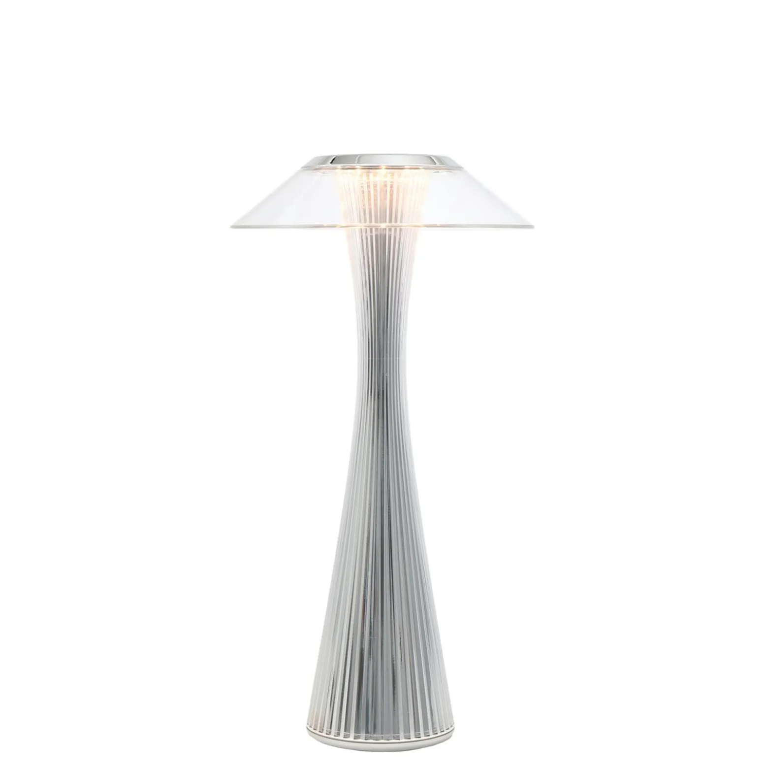 Kartell Space - LED-Designer-Tischleuchte, chrom