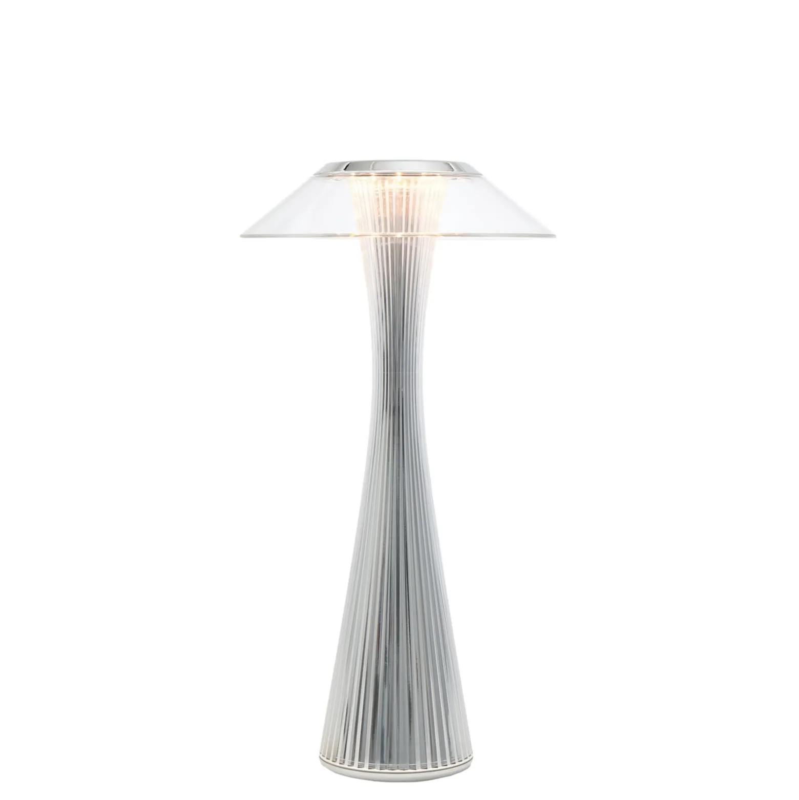 Kartell Space - LED-Designer-Tischleuchte, chrom