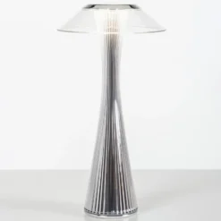 Kartell Space - LED-Designer-Tischleuchte, chrom