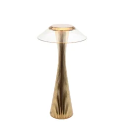Kartell Space - LED-Designer-Tischleuchte, gold