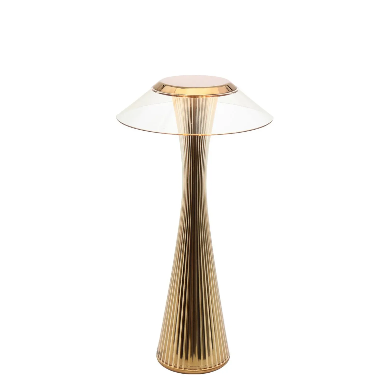 Kartell Space - LED-Designer-Tischleuchte, gold