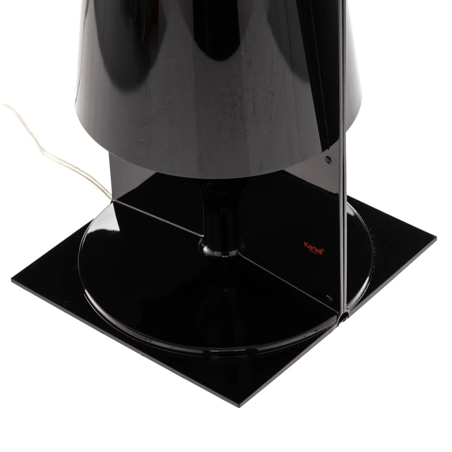 Kartell Take Designer-Tischleuchte, schwarz