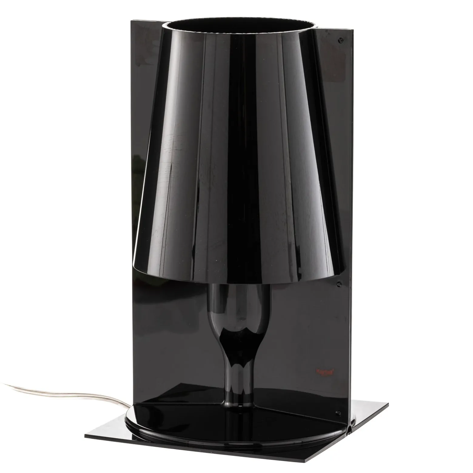 Kartell Take Designer-Tischleuchte, schwarz