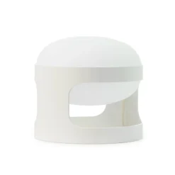 Kartell Tischleuchte KD28, weiß, Ø 25 cm, E14-LED