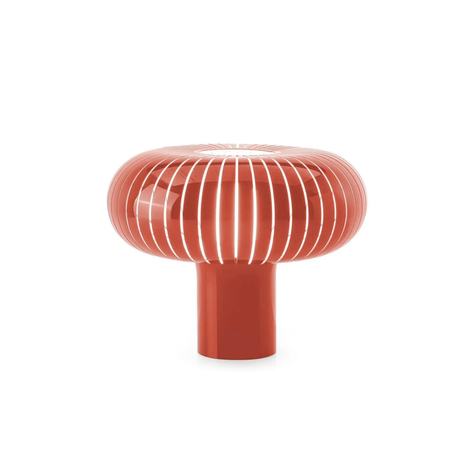 Kartell Tischleuchte Teresa Special Edition, orange, Ø 50 cm