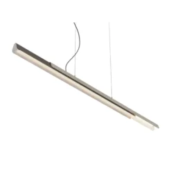 kdln Hängelampe Dala linear, dunkelgrau/beton 2.700 K 150 cm