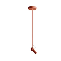 KDLN LED-Deckenleuchte Bird, rot, Ø 11 cm, Metall