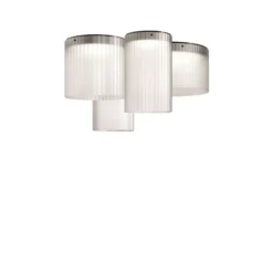 kdln LED-Deckenleuchte Giass, weiß, Ø 50 cm