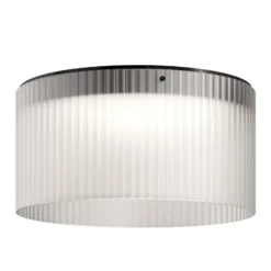 kdln LED-Deckenleuchte Giass, weiß, Ø 50 cm