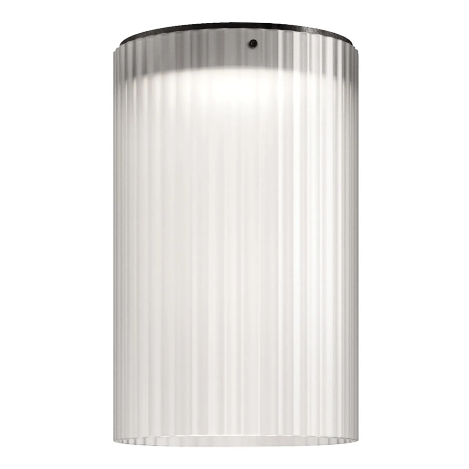 kdln LED-Deckenleuchte Giass, weiß, Ø 30 cm