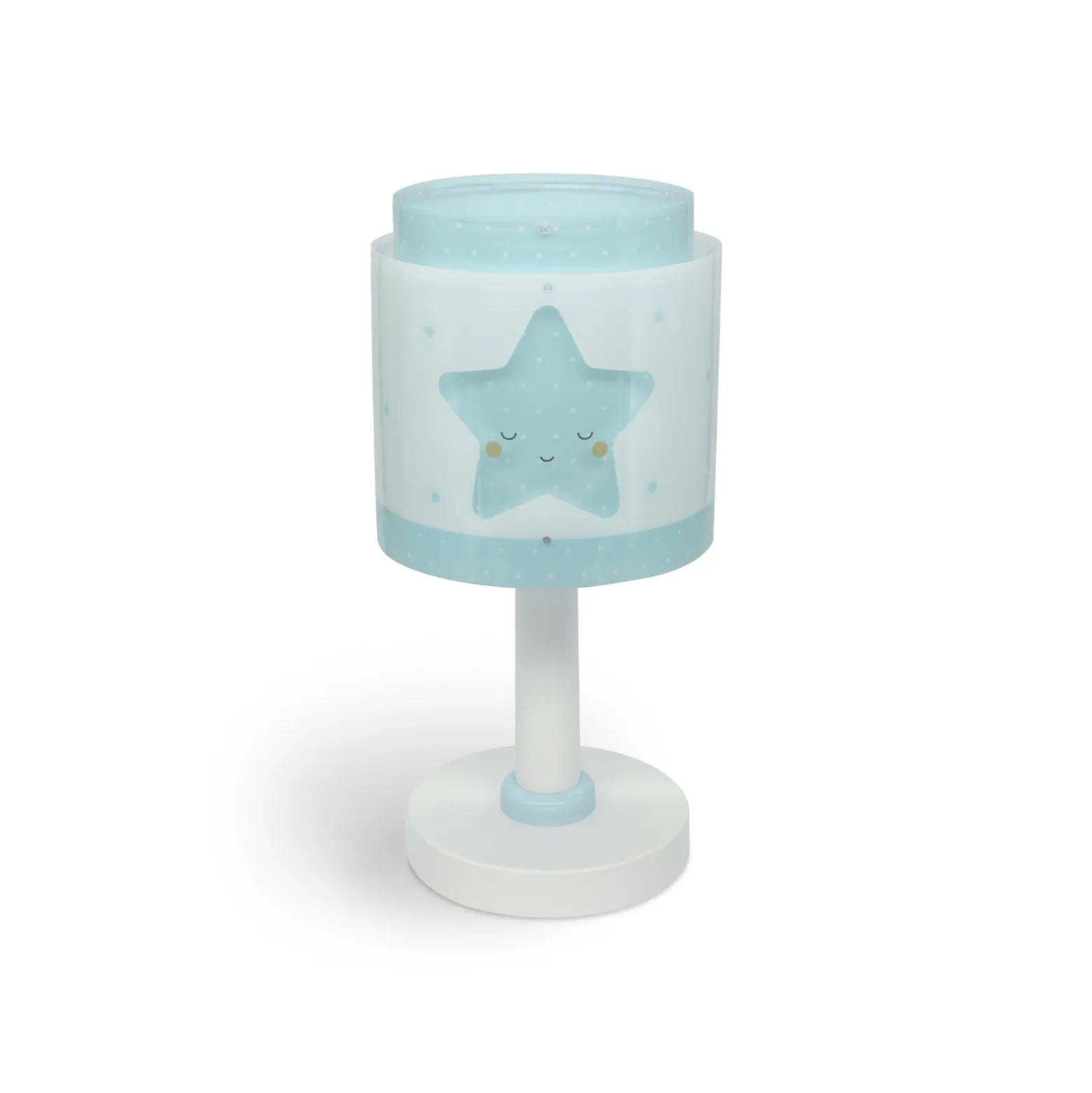 Kinder-Tischlampe Baby Dreams, blau, G4, Ø 15 cm