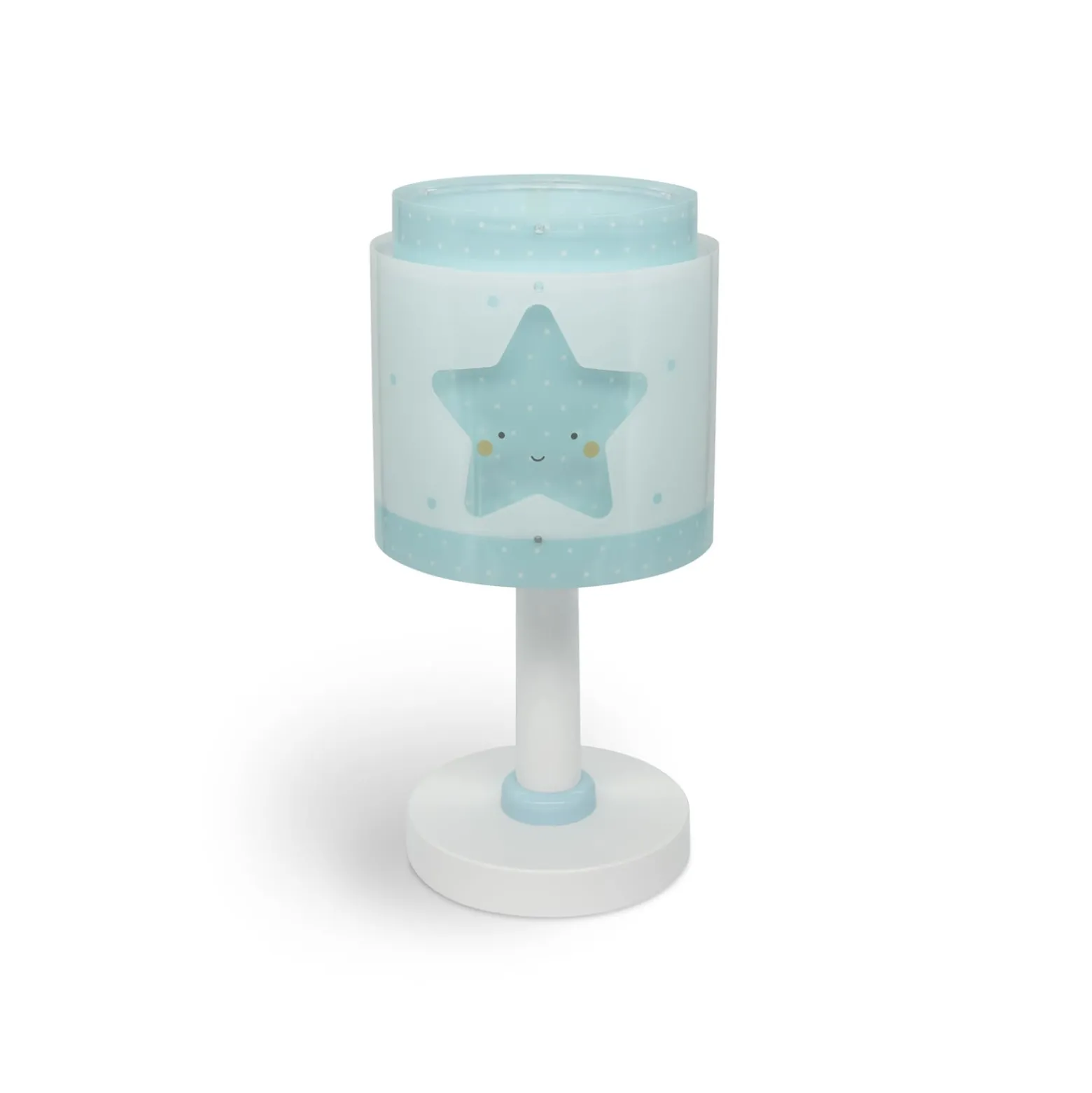 Kinder-Tischlampe Baby Dreams, blau, G4, Ø 15 cm
